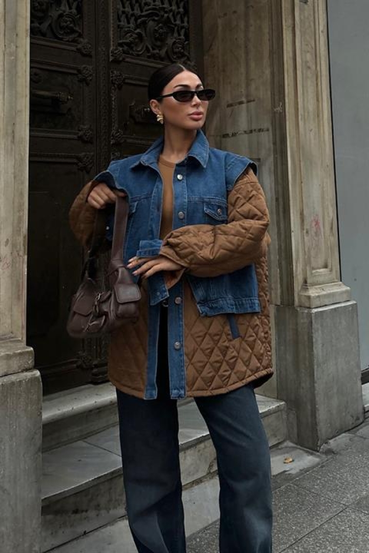 Quilted Jacket With Garnish - Producer: Sobe Istanbul - Wholesale Women Clothes - TheBS Women