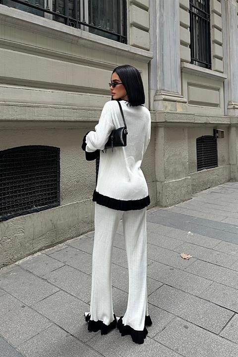 Two Color Knitwear Set - Producer: Sobe Istanbul - Wholesale Women Clothes - TheBS Women