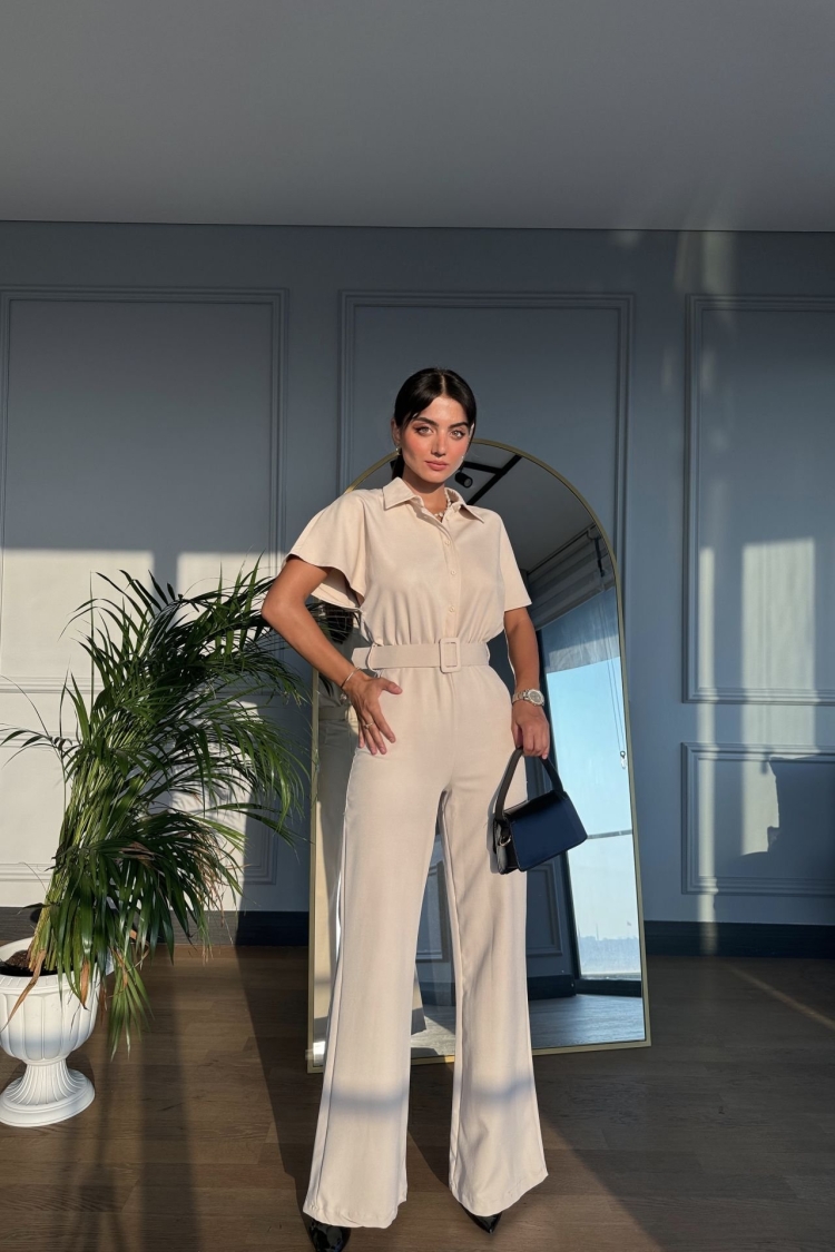 Low Shoulder Detail Jumpsuit - Producer: Miss Janell - Wholesale Women Clothes - TheBS Women