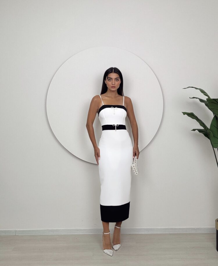 Strappy Bow Stone Axle Dress - Producer: Miss Janell - Wholesale Women Clothes - TheBS Women