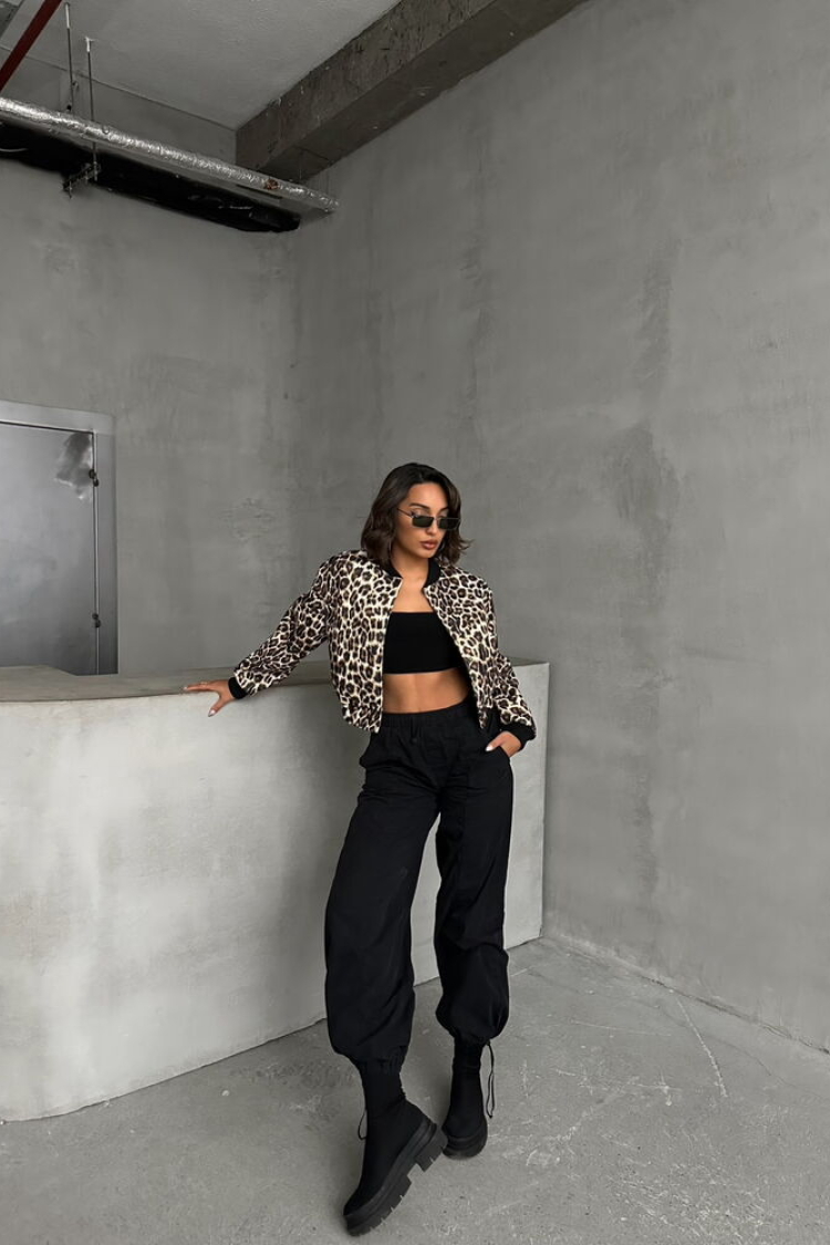 Leopard Pattern Cachet Coat - Producer: Topshow - Wholesale Women Clothes - TheBS Women