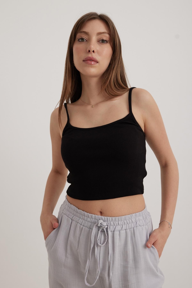 Strappy Women's Crop Undershirt - Producer: Levure - Wholesale Women Clothes - TheBS Women