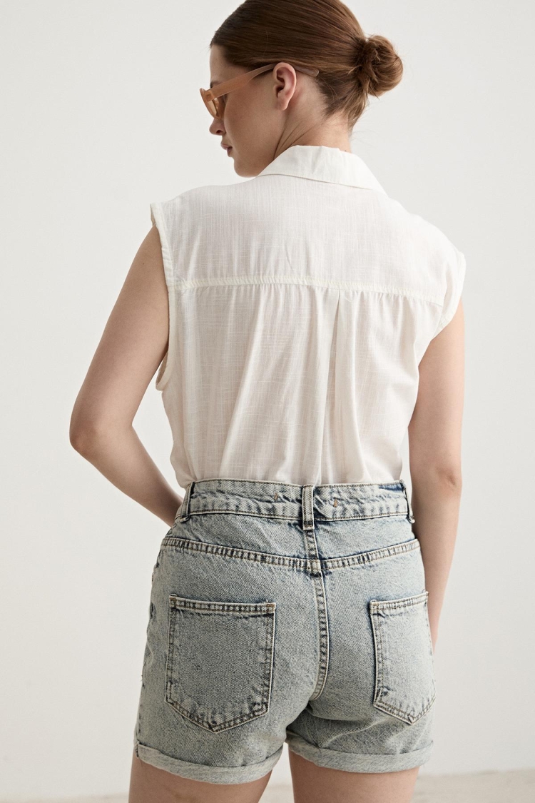Oversize Sleeveless Shirt - Producer: Levure - Wholesale Women Clothes - TheBS Women