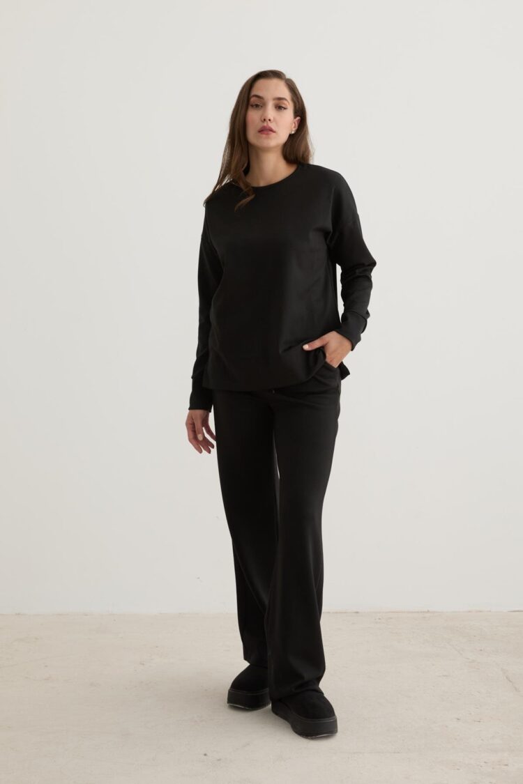 Women's Elastic Waist Cord Detailed Trousers - Producer: Levure - Wholesale Women Clothes - TheBS Women