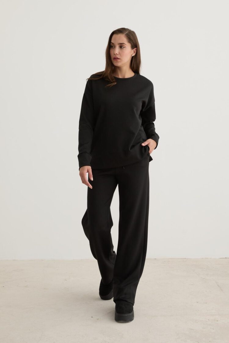 Women's Elastic Waist Cord Detailed Trousers - Producer: Levure - Wholesale Women Clothes - TheBS Women