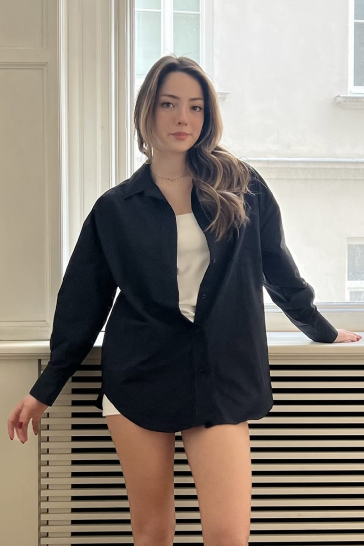 Oxford Oversize Shirt - Brand: la & vetta - Women & Kids, Baby Clothes Wholesale - TheBS Women