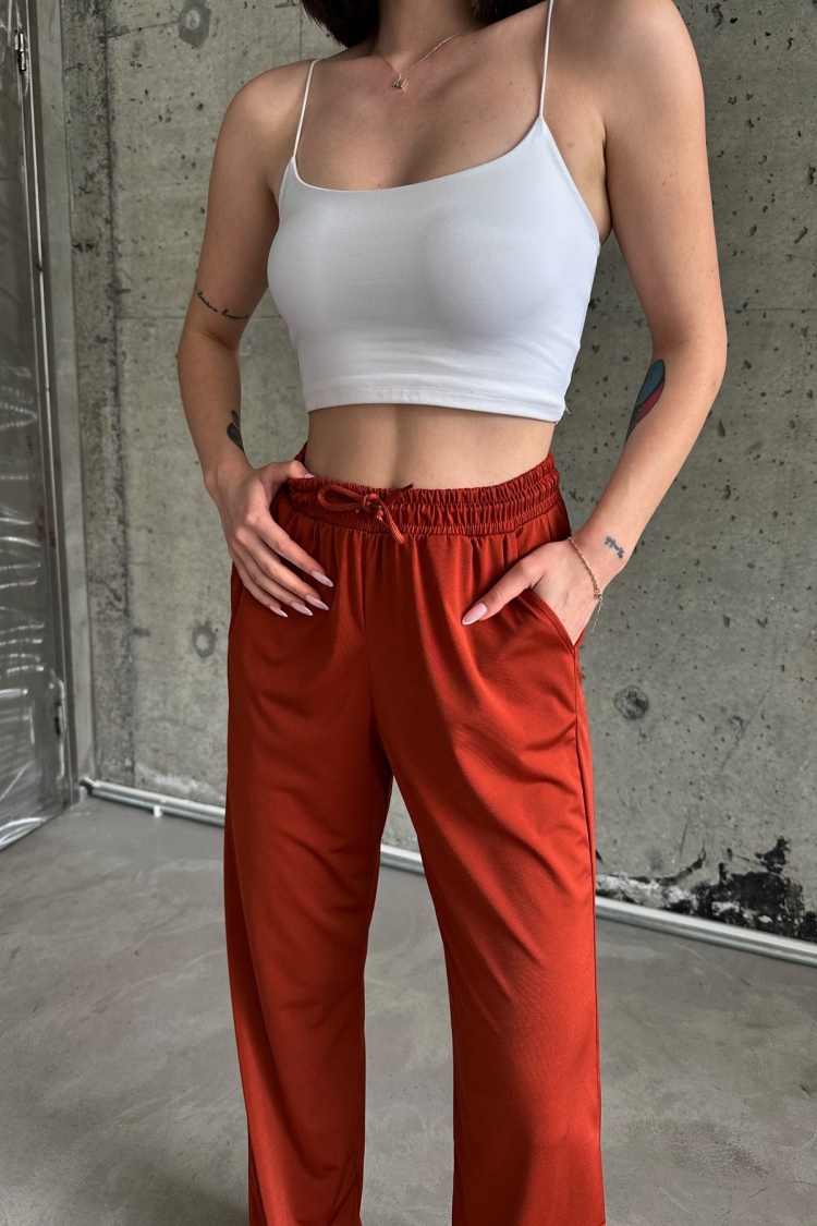 Slit Lycra High Waist Sweatpants - Brand: la & vetta - Women & Kids, Baby Clothes Wholesale - TheBS Women
