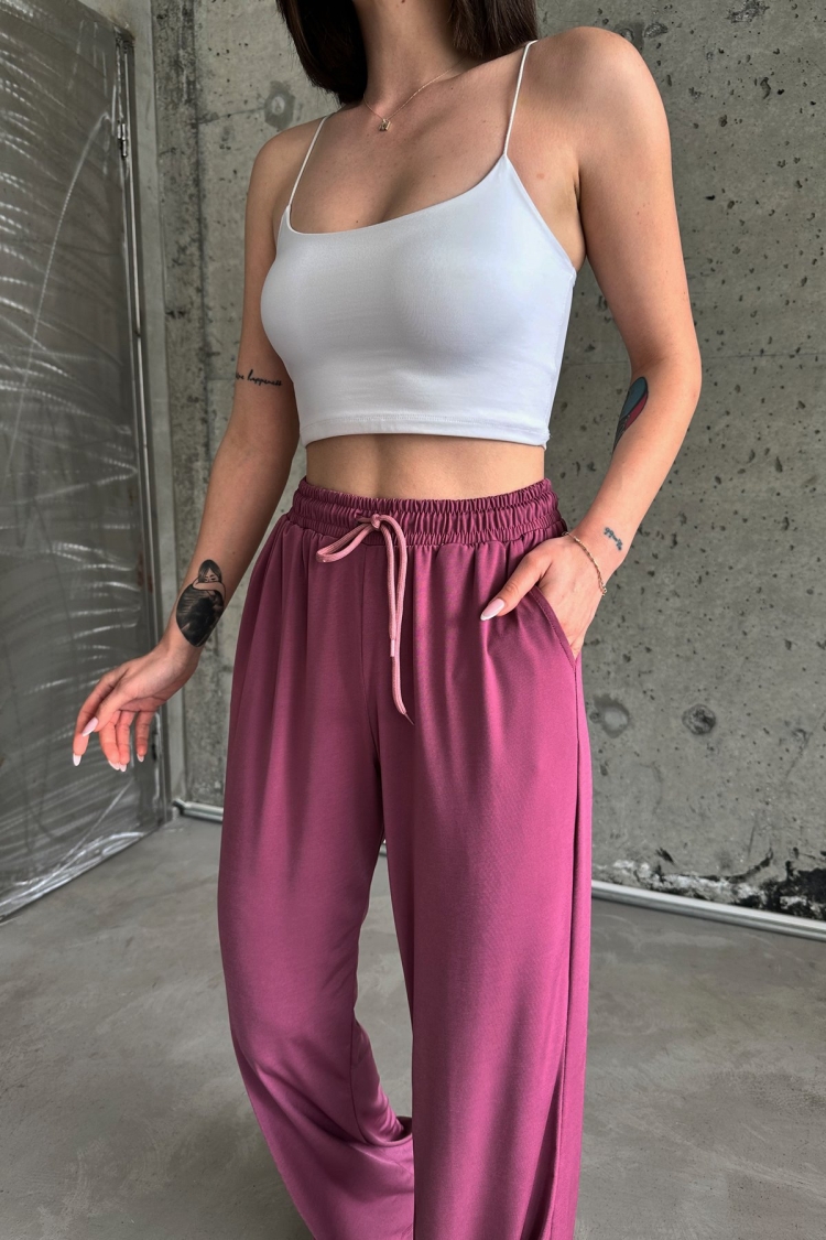 Slit Lycra High Waist Sweatpants - Brand: la & vetta - Women & Kids, Baby Clothes Wholesale - TheBS Women
