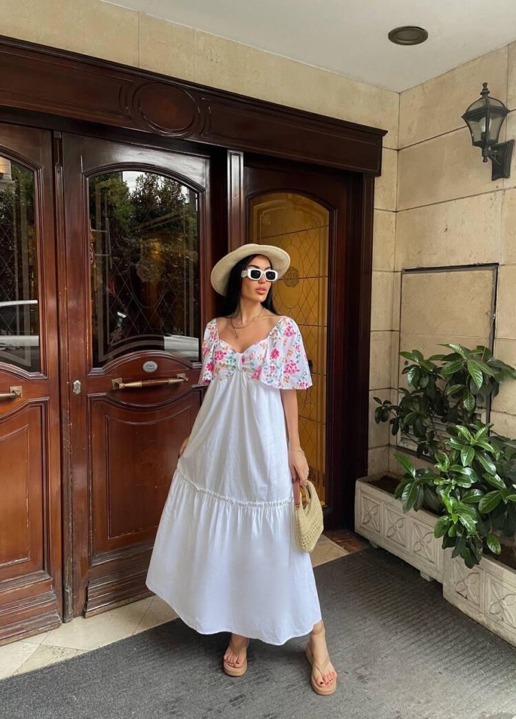 Colorful Embroidered Summer Dress - Producer: Ello - Wholesale Women Clothes - TheBS Women