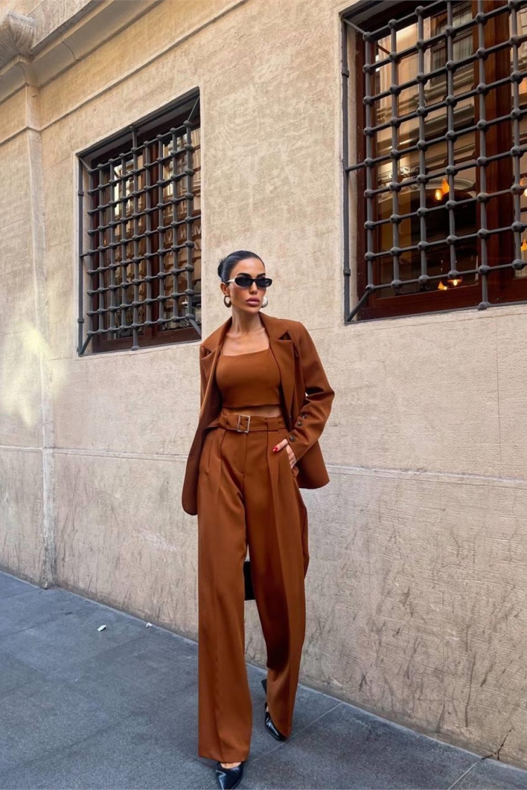 Blazer Jacket Three Piece Suit - Producer: Ello - Wholesale Women Clothes - TheBS Women