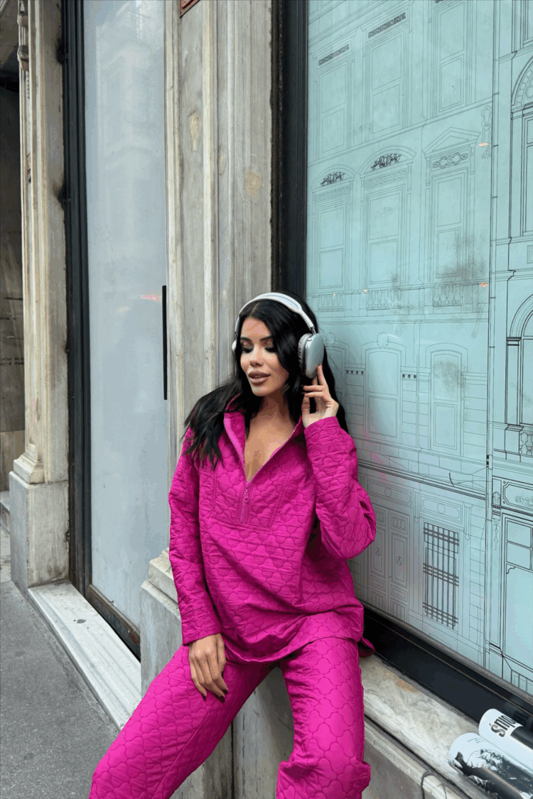 Quilted Tracksuit - Producer: Ello - Wholesale Women Clothes - TheBS Women