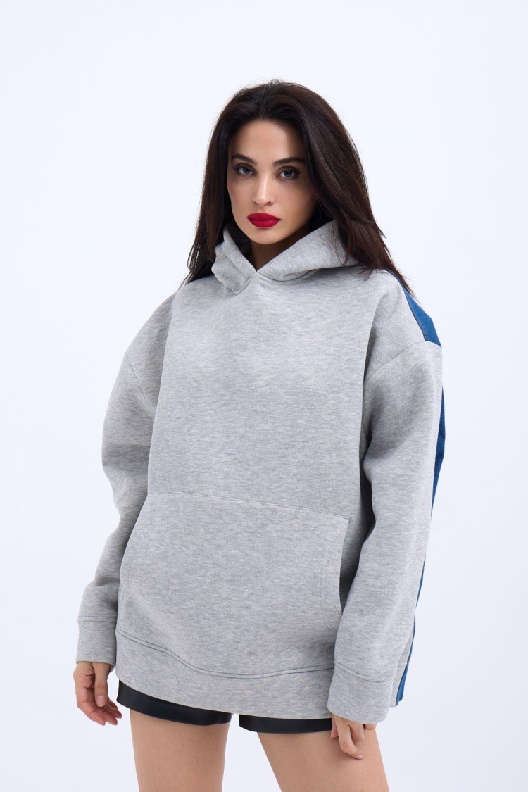 Sweat - Gray - Producer: Fame - Wholesale Women Clothes - TheBS Women