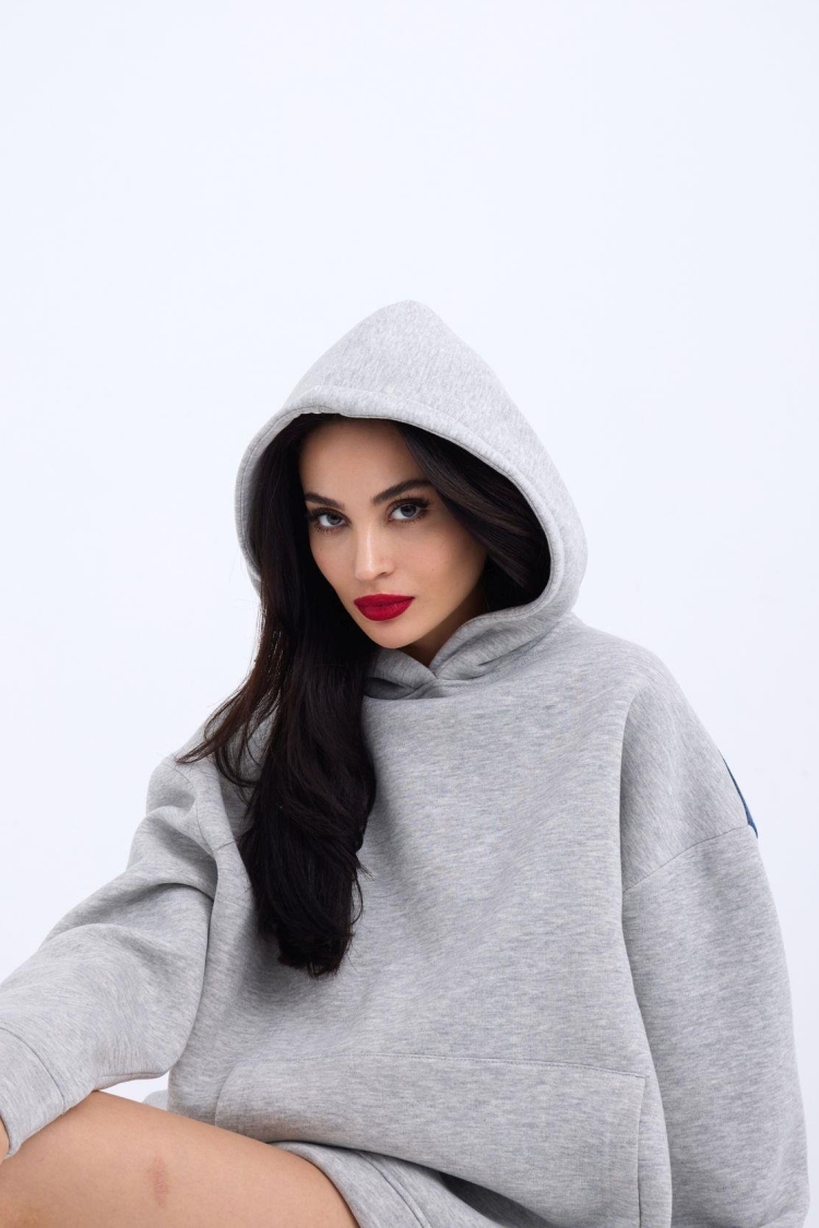 Sweat - Gray - Producer: Fame - Wholesale Women Clothes - TheBS Women