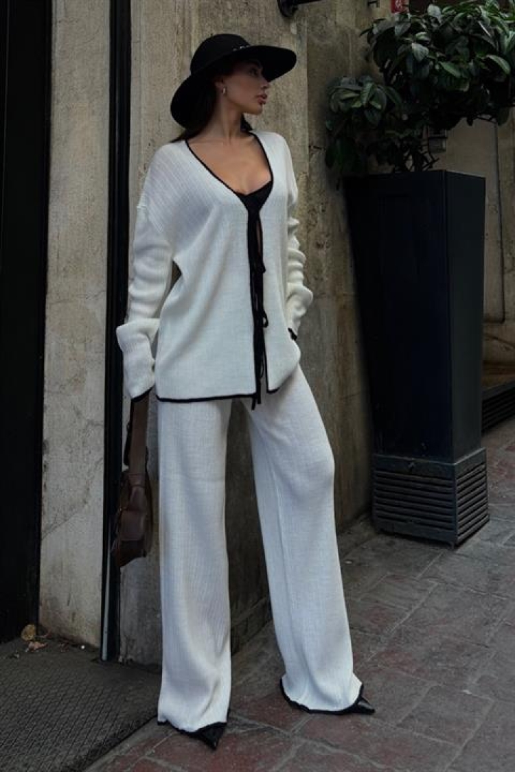 Piping Binding Detail Set - Producer: Sobe Istanbul - Wholesale Women Clothes - TheBS Women