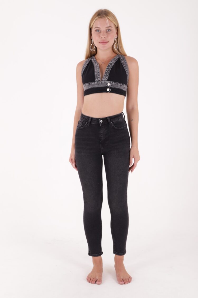 Jeans - Anthracite - Producer: XLove - Wholesale Women Clothes - TheBS Women