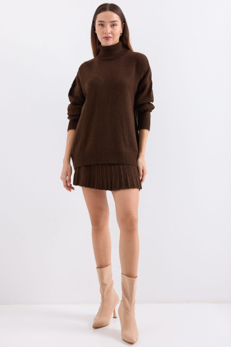 Sweater Skirt Knitwear Two Piece Set - Producer: Bigdart - Wholesale Women Clothes - TheBS Women