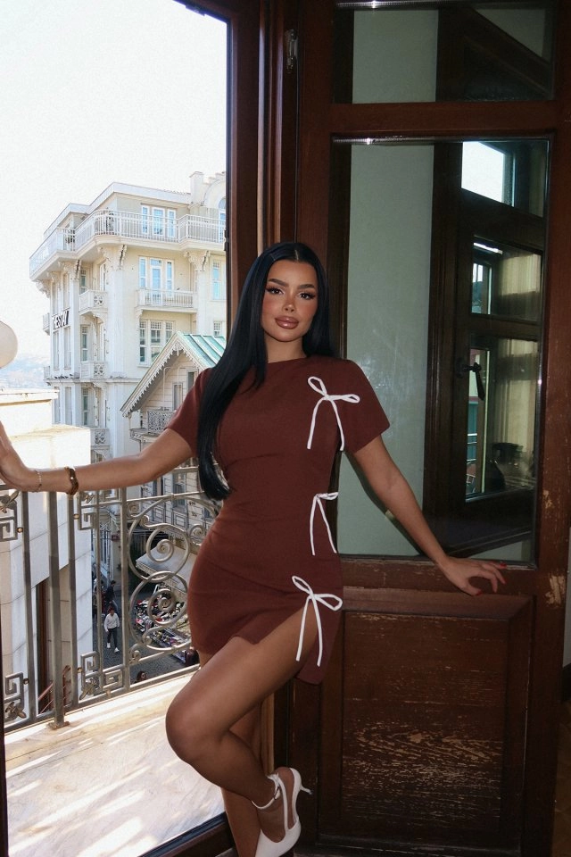 Nari Bow Dress - Producer: EYYO ATELIER - Wholesale Women Clothes - TheBS Women