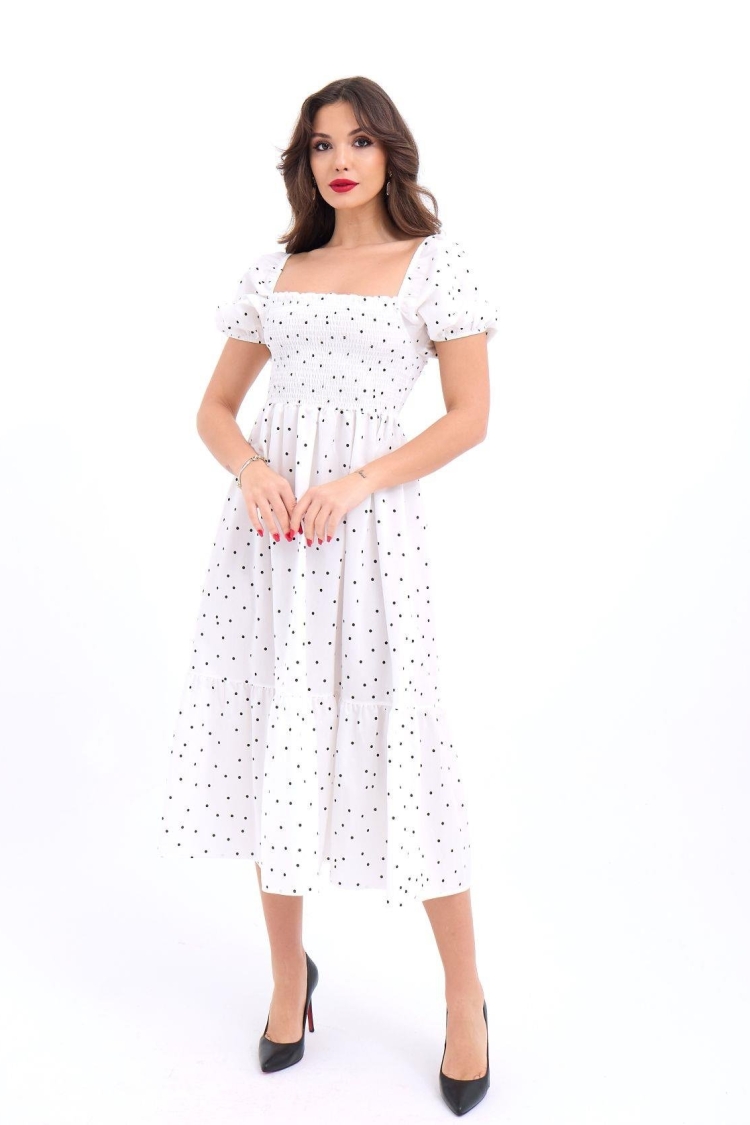 Spotted Dress - Producer: Fame - Wholesale Women Clothes - TheBS Women