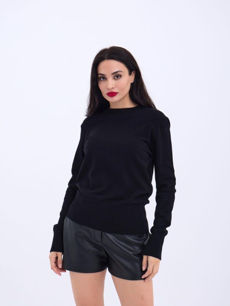 Knitwear Basic Sweater - Producer: Fame - Wholesale Women Clothes - TheBS Women