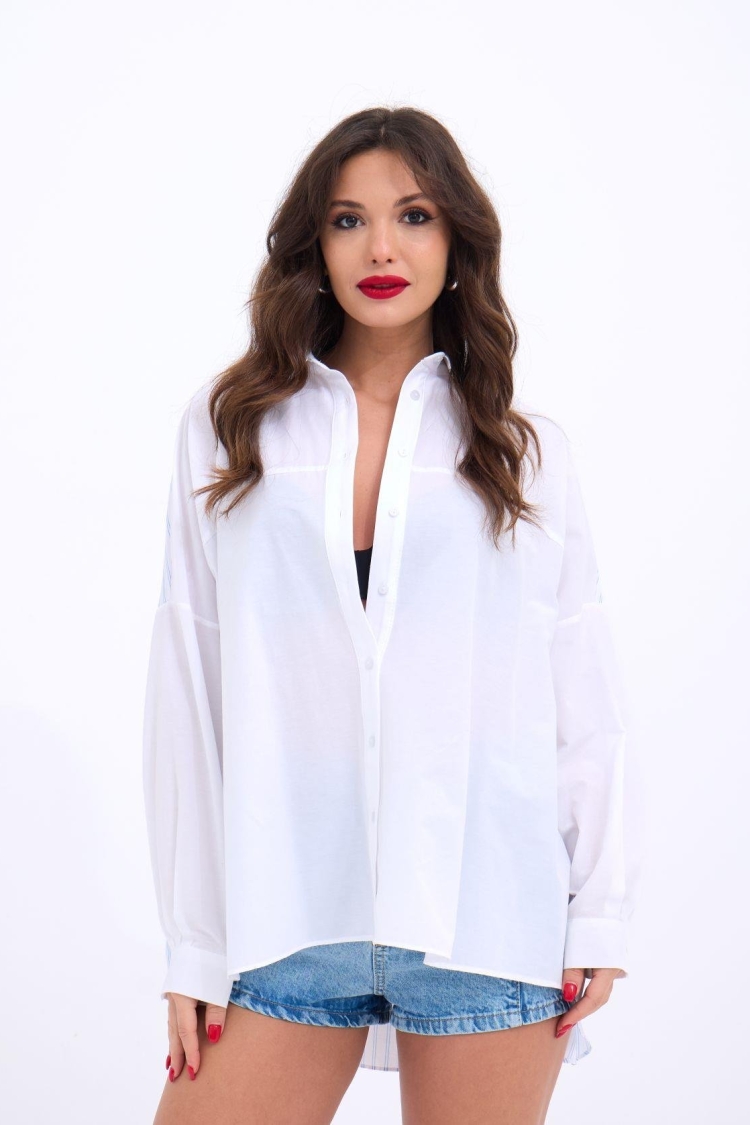 Shirt Shirt - Multicolor - Producer: Fame - Wholesale Women Clothes - TheBS Women