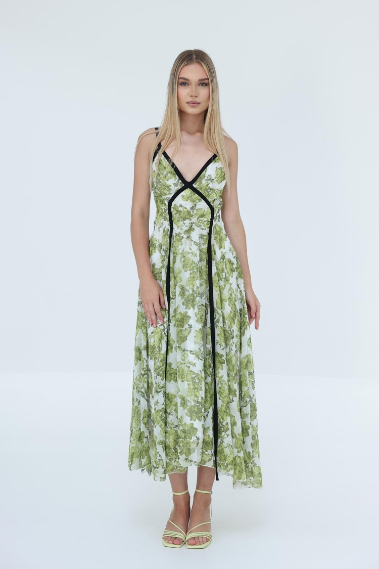 Piping Dress - Producer: Reyon - Wholesale Women Clothes - TheBS Women