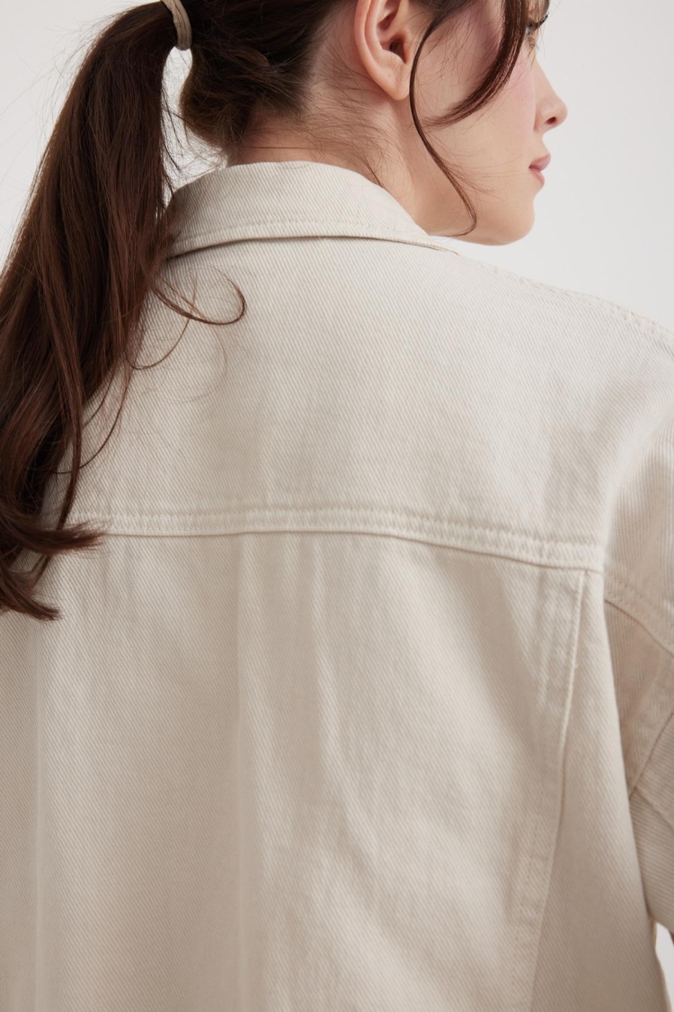 Tassel Detailed Women's Denim Jacket - Producer: Levure - Wholesale Women Clothes - TheBS Women