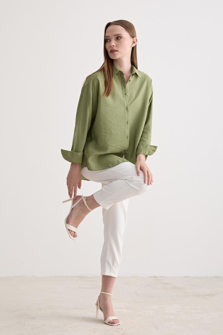 Women's Oversize Modal Shirt - Producer: Levure - Wholesale Women Clothes - TheBS Women