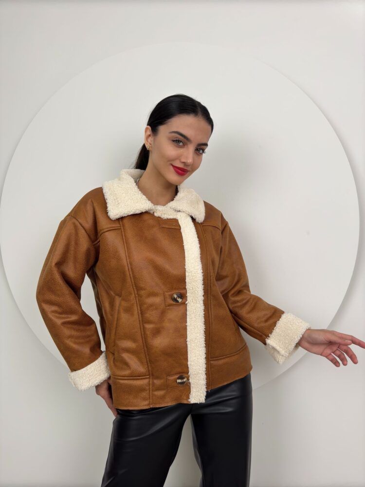 Oversize Plush Coat - Taba - Producer: Miss Janell - Wholesale Women Clothes - TheBS Women