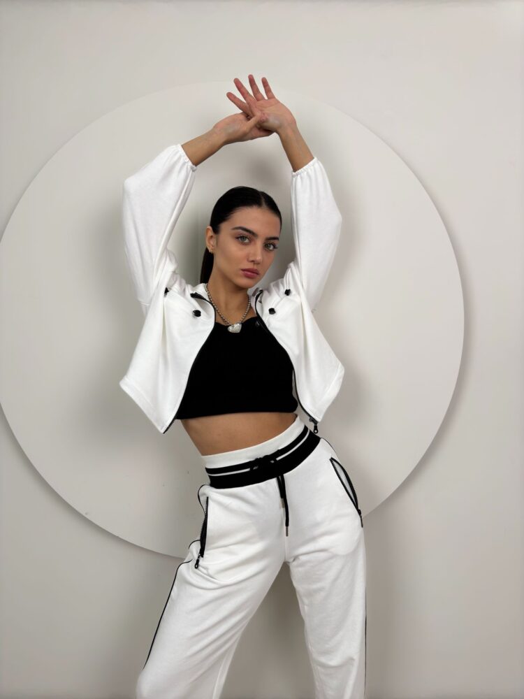 Knitwear Belt Detailed Tracksuit Set - Producer: Miss Janell - Wholesale Women Clothes - TheBS Women