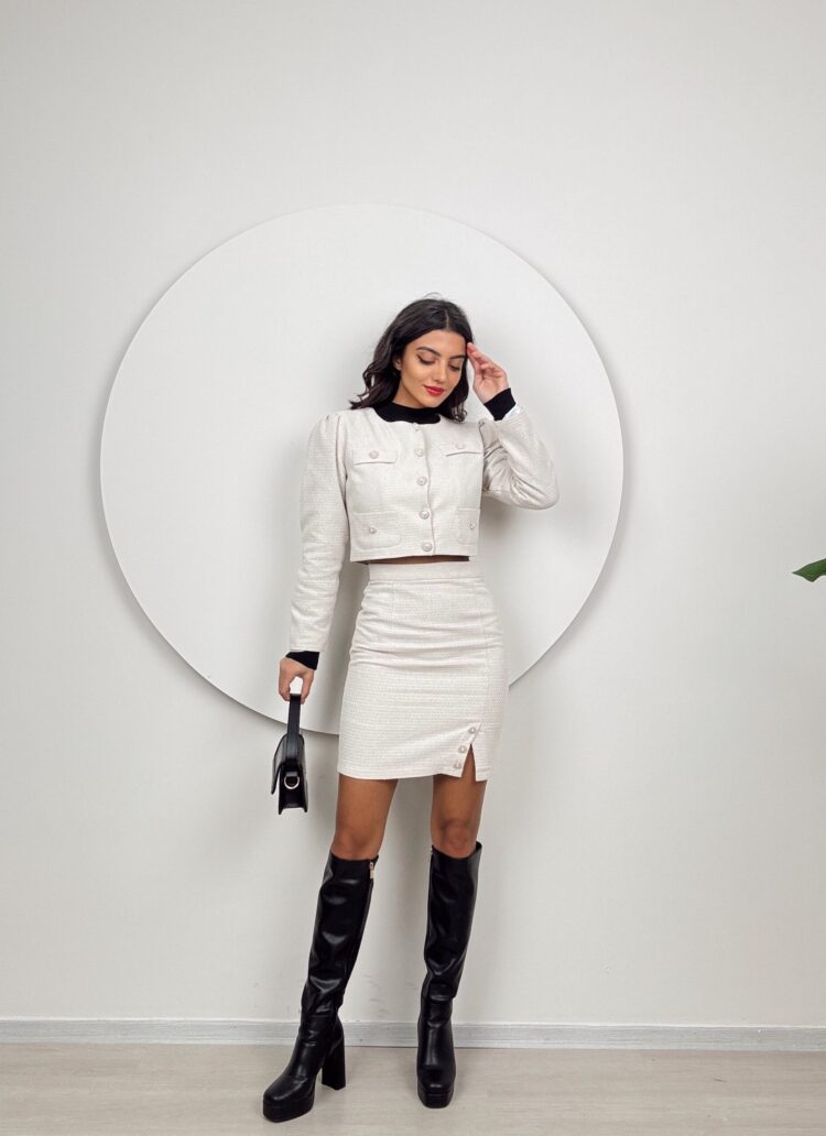 Skirt Jacket Set - Producer: Miss Janell - Wholesale Women Clothes - TheBS Women