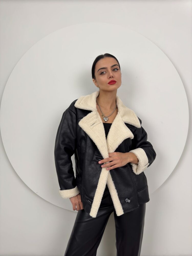 Oversize Plush Coat - Producer: Miss Janell - Wholesale Women Clothes - TheBS Women