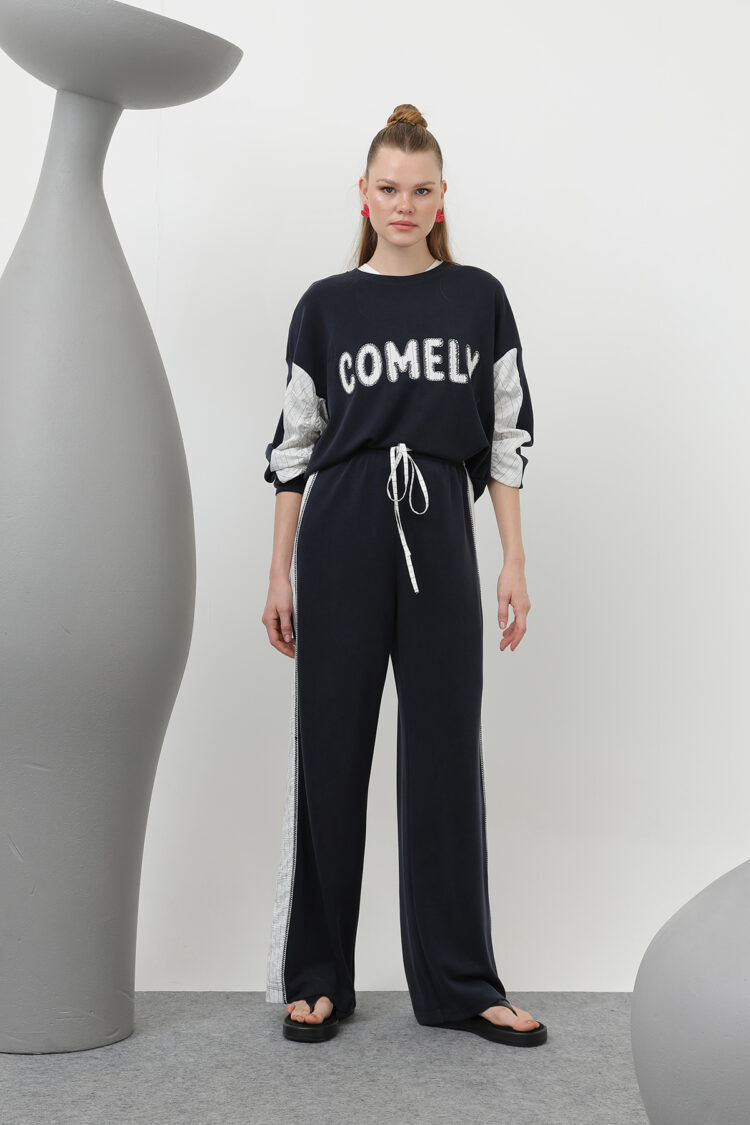 Women's Stripe Garnished Pants - Producer: SOUL - Wholesale Women Clothes - TheBS Women