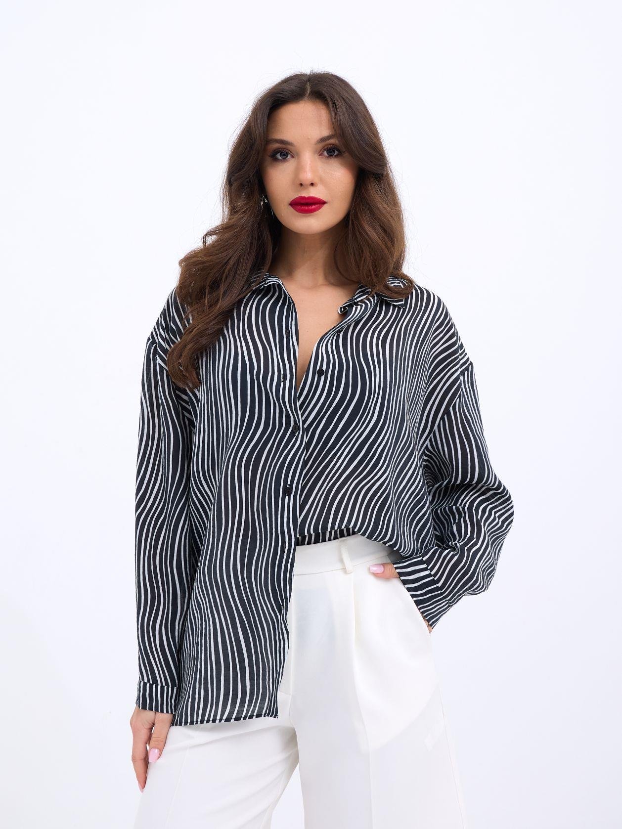 Forli Shirt - Multicolor - Producer: Fame - Wholesale Women Clothes - TheBS Women