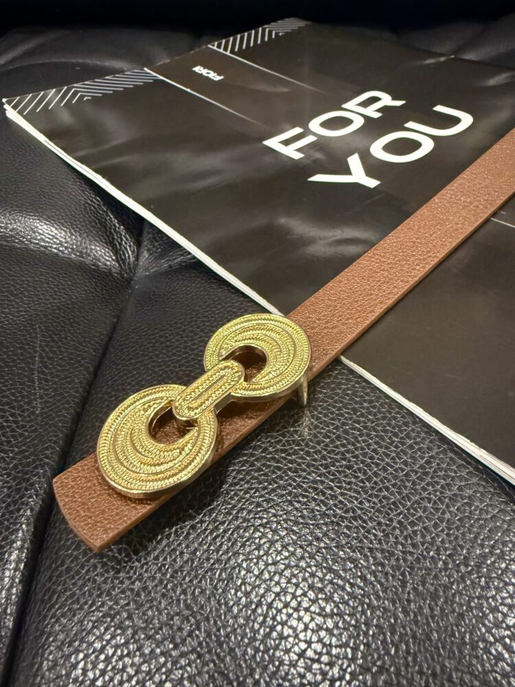 Fiori Double Buckle Women's Belt - Producer: Fiori - Wholesale Women Clothes - TheBS Women