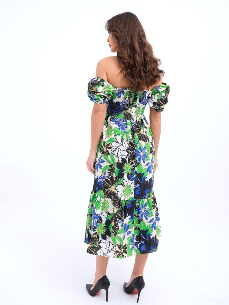 Dress - Navy Blue & - Producer: Fame - Wholesale Women Clothes - TheBS Women