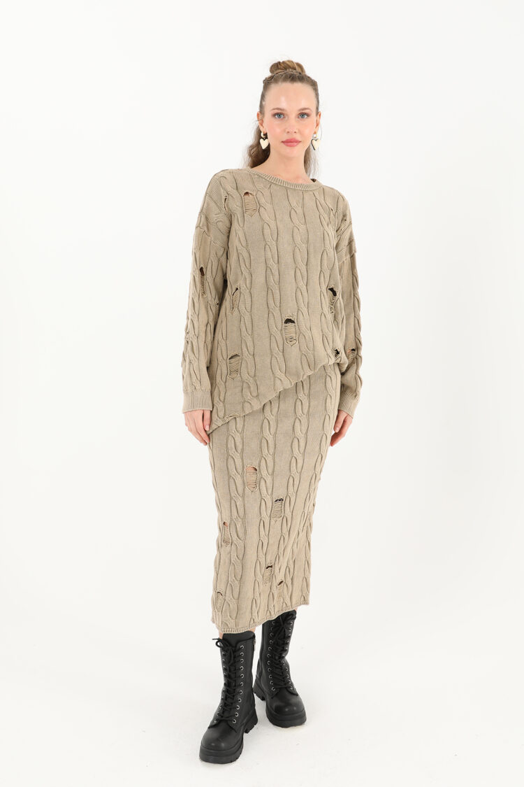 Knitwear Long Skirt - Producer: SOUL - Wholesale Women Clothes - TheBS Women