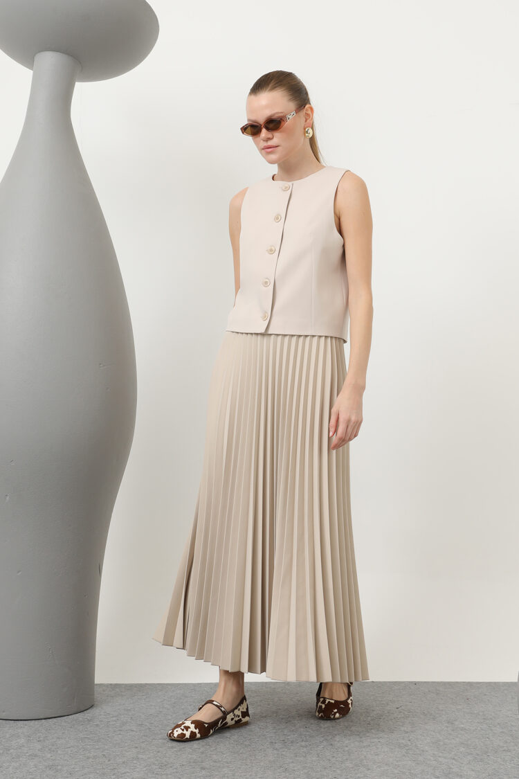 Women's Pleated Skirt - Producer: Puane - Wholesale Women Clothes - TheBS Women