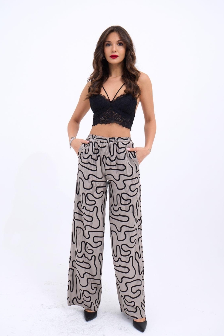 Trousers - Multicolor - Producer: Fame - Wholesale Women Clothes - TheBS Women
