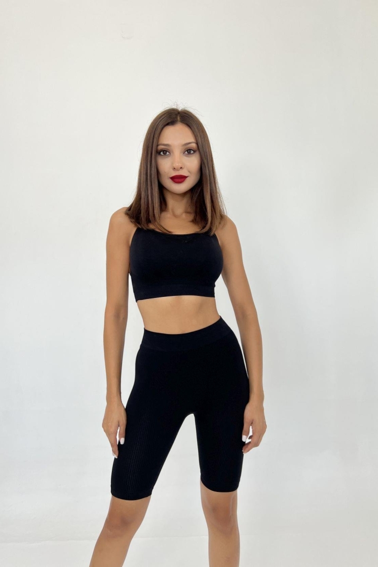 Shorts - Black - Producer: Fame - Wholesale Women Clothes - TheBS Women