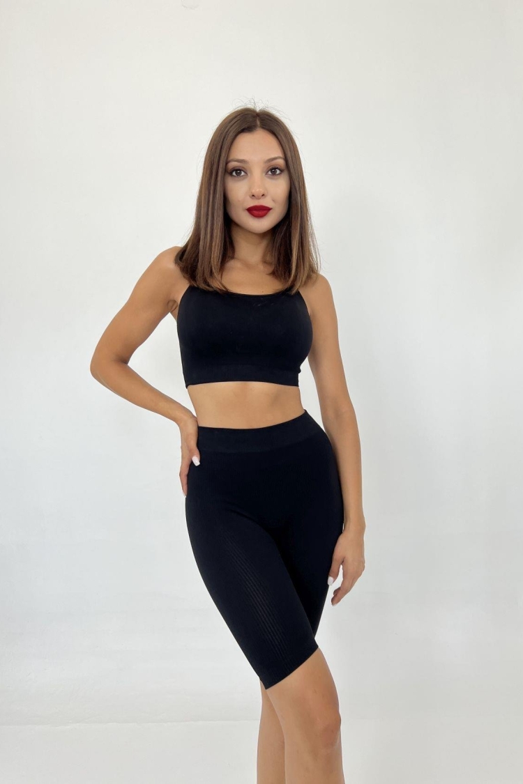 Shorts - Black - Producer: Fame - Wholesale Women Clothes - TheBS Women