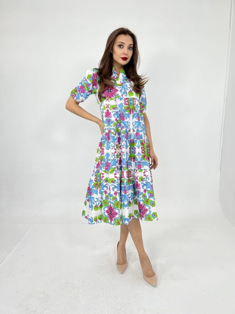 Dress - Blue - Producer: Fame - Wholesale Women Clothes - TheBS Women