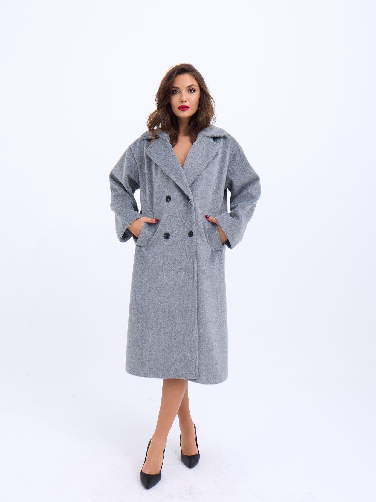 Coat - Gray - Producer: Fame - Wholesale Women Clothes - TheBS Women