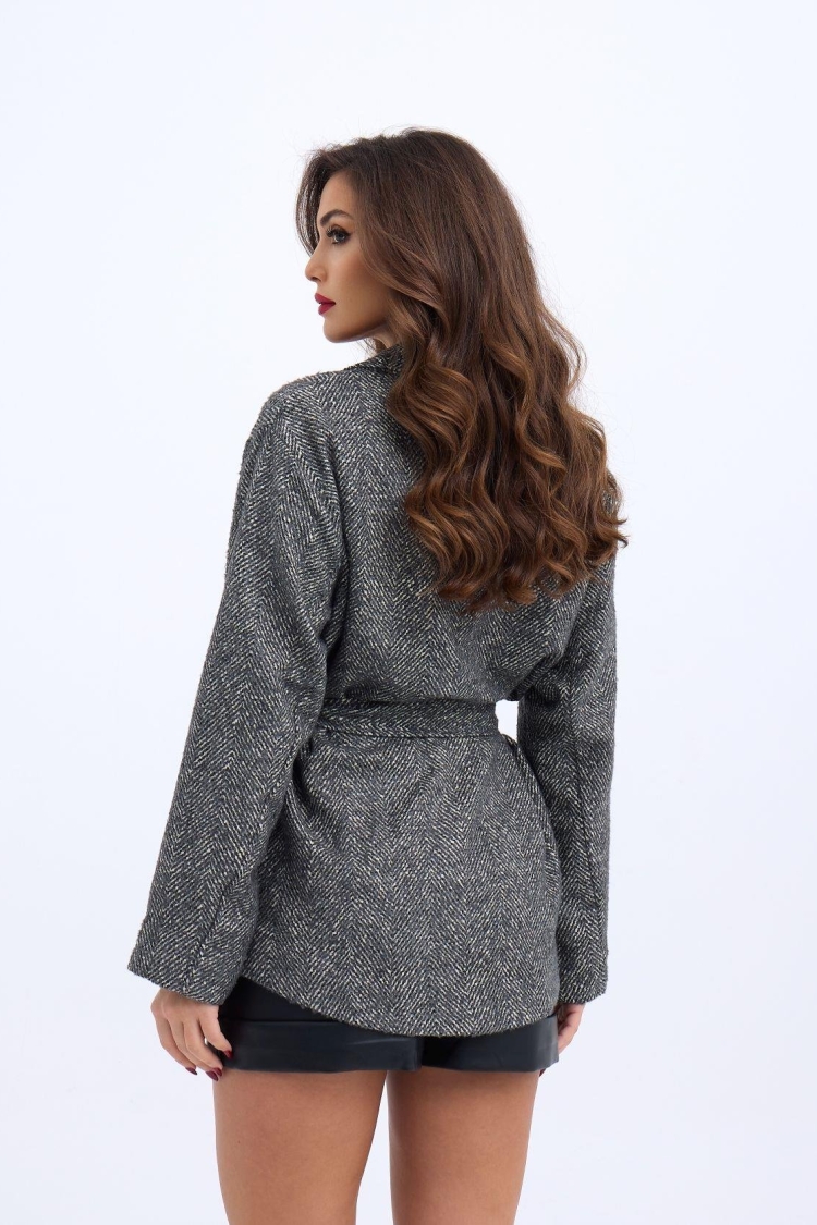 Jacket - Gray - Producer: Fame - Wholesale Women Clothes - TheBS Women