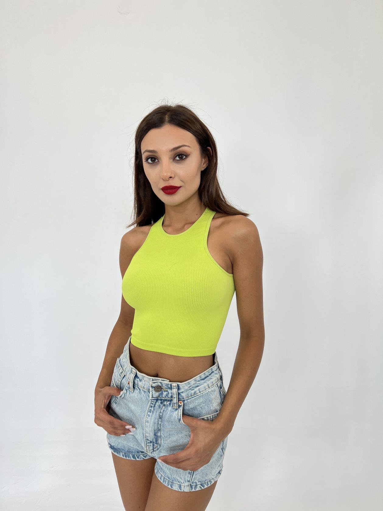 Athlete Half T - Shirt - Producer: Fame - Wholesale Women Clothes - TheBS Women