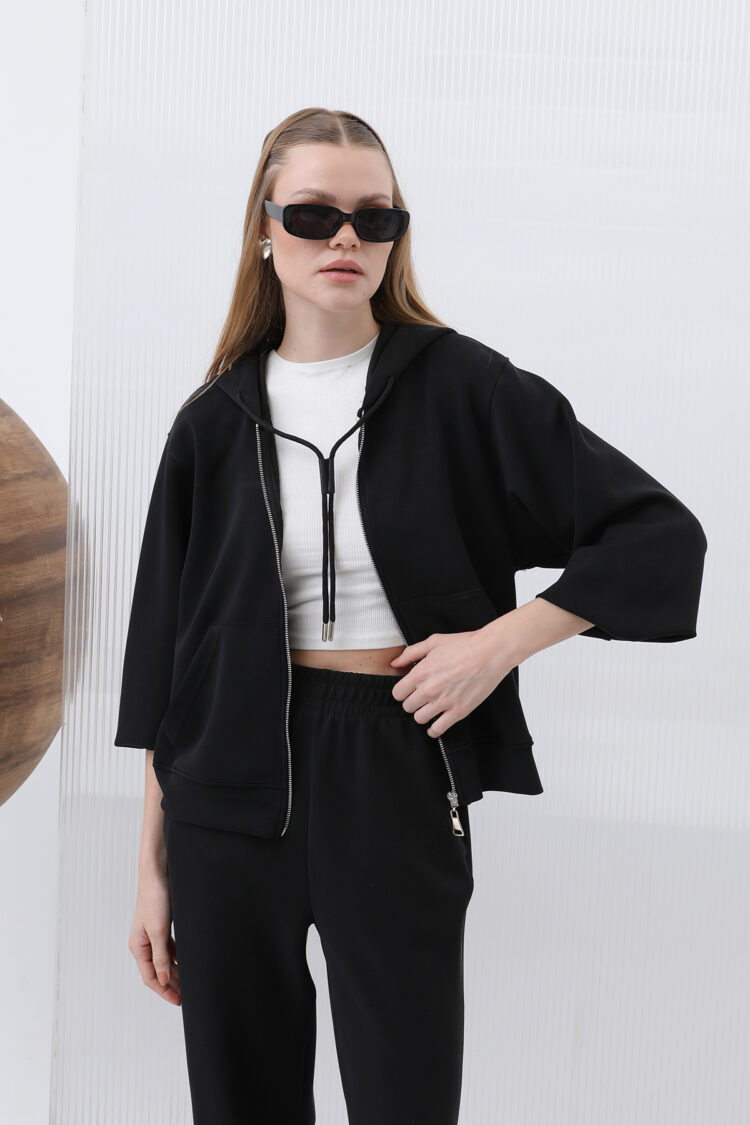 Women's Basic Sweat With Zipper - Producer: SOUL - Wholesale Women Clothes - TheBS Women