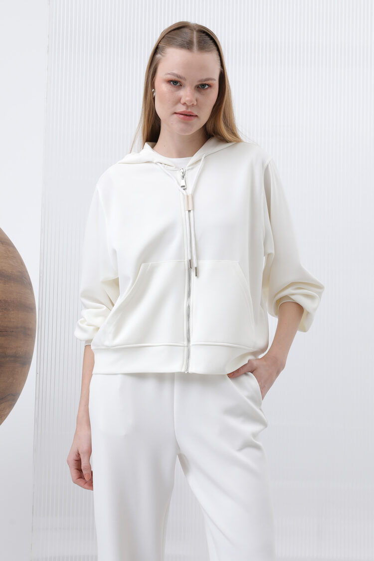 Women's Basic Sweat With Zipper - Producer: SOUL - Wholesale Women Clothes - TheBS Women