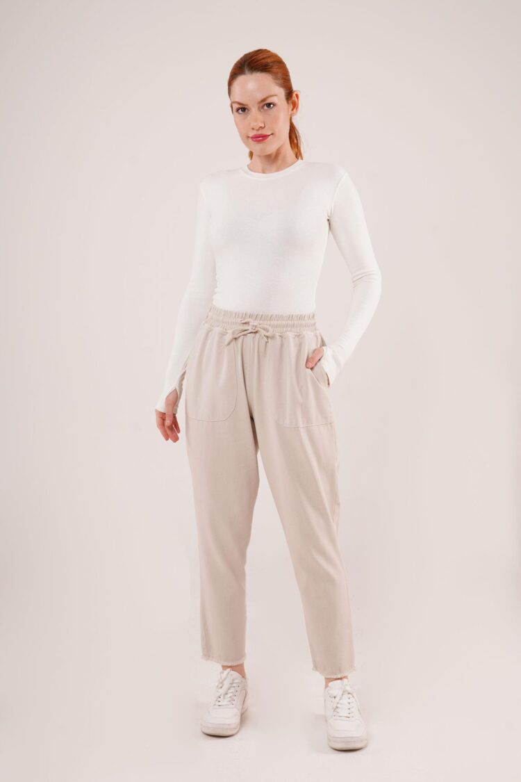 WholesalePants With Tie Up Detailed Pockets - Producer: Lustrin - Wholesale Women Clothes - TheBS Women