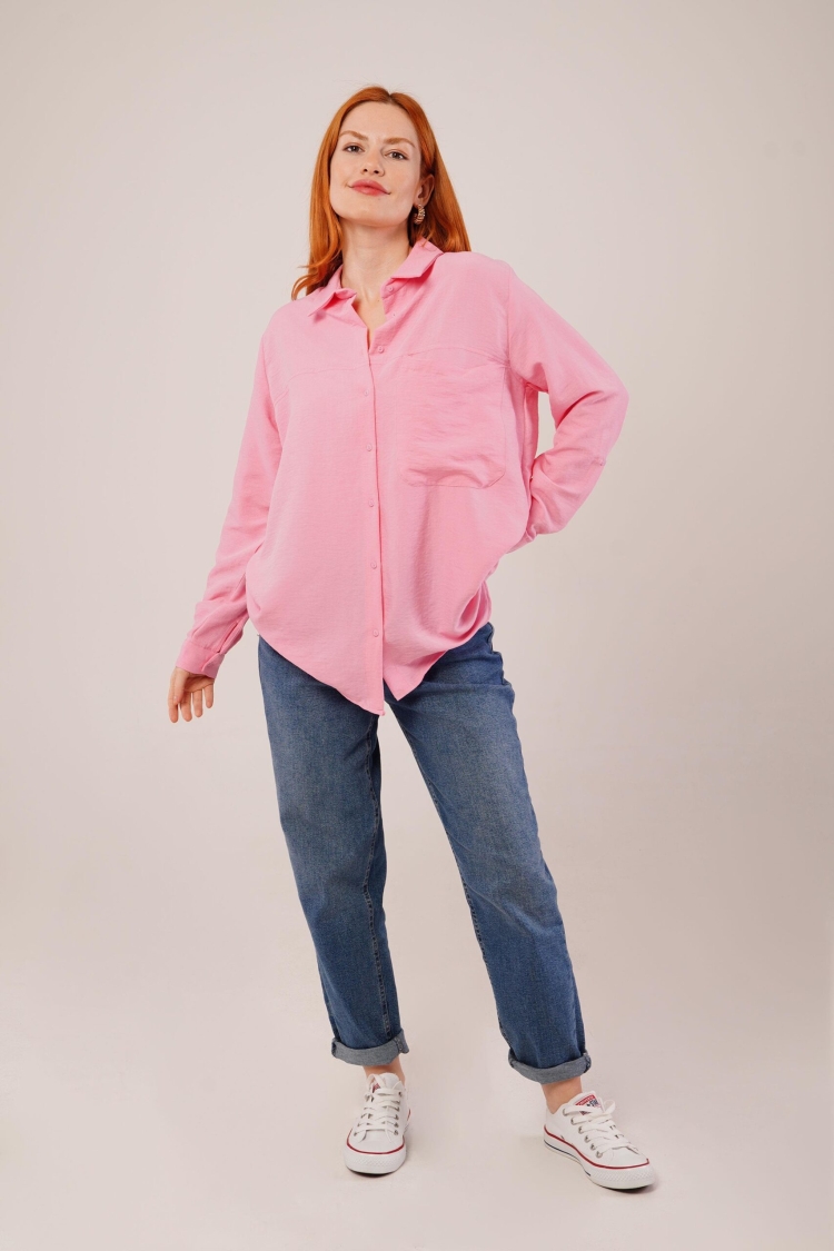 WholesaleShirt With Slippery Cut Pockets - Producer: Lustrin - Wholesale Women Clothes - TheBS Women