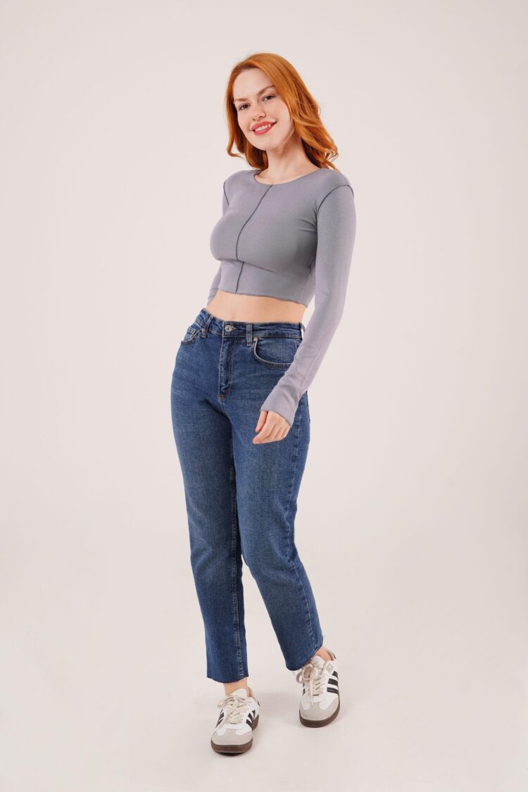 Basic WholesaleBody Blouse With Reverse Stitch - Producer: Lustrin - Wholesale Women Clothes - TheBS Women