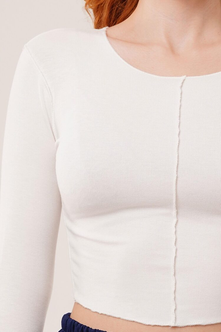 Basic WholesaleBody Blouse With Reverse Stitch - Producer: Lustrin - Wholesale Women Clothes - TheBS Women